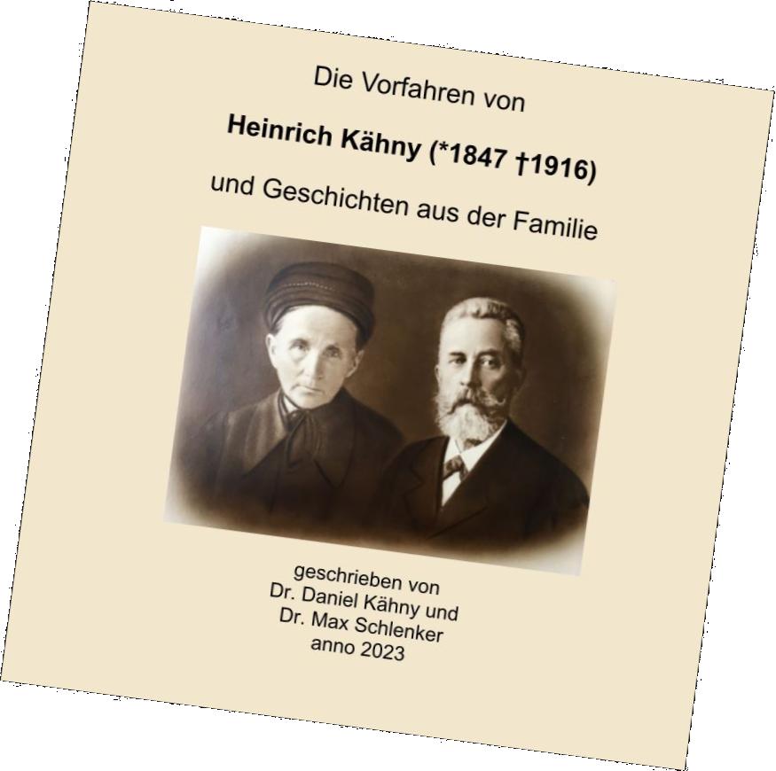 Der Waldhüter Josepf Käni Der erste dokumentiere Kähny in unserer direkten Linie ist Joseph Käni. Er ist um 1753 geboren und starb im Juli 1793. Viel wissen wir über ihn nicht. Sein ältester Sohn Joseph und Großvater von Heinrich wurde am 31.07. 1783 als Österreicher geboren und starb am 15.1.1848 als Badener. Ab dieser Generation finden wir in den Aufzeichnungen in den Standesbüchern und Archivunterlagen einiges Wissenswertes. Sein jüngster Sohn Anton und Onkel von Heinrich ging in die Geschichte der badischen Revolution ein.